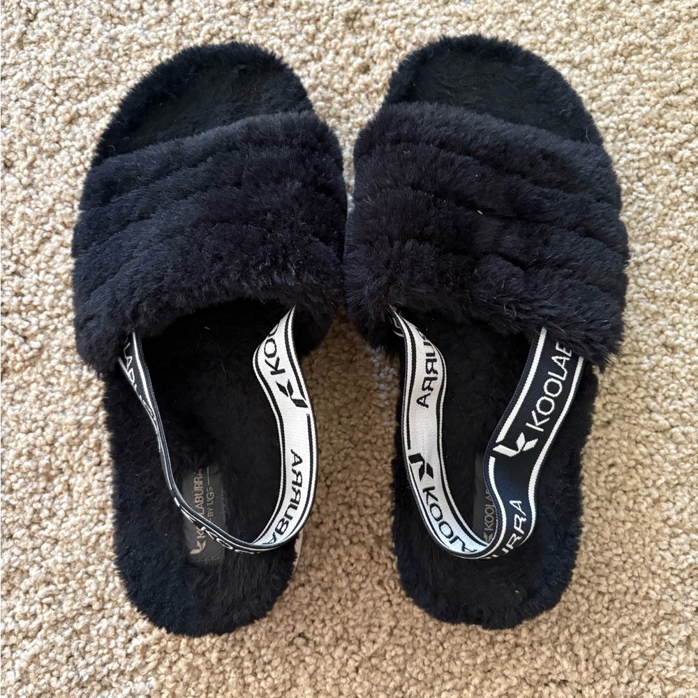 Koolaburra Black Slippers
